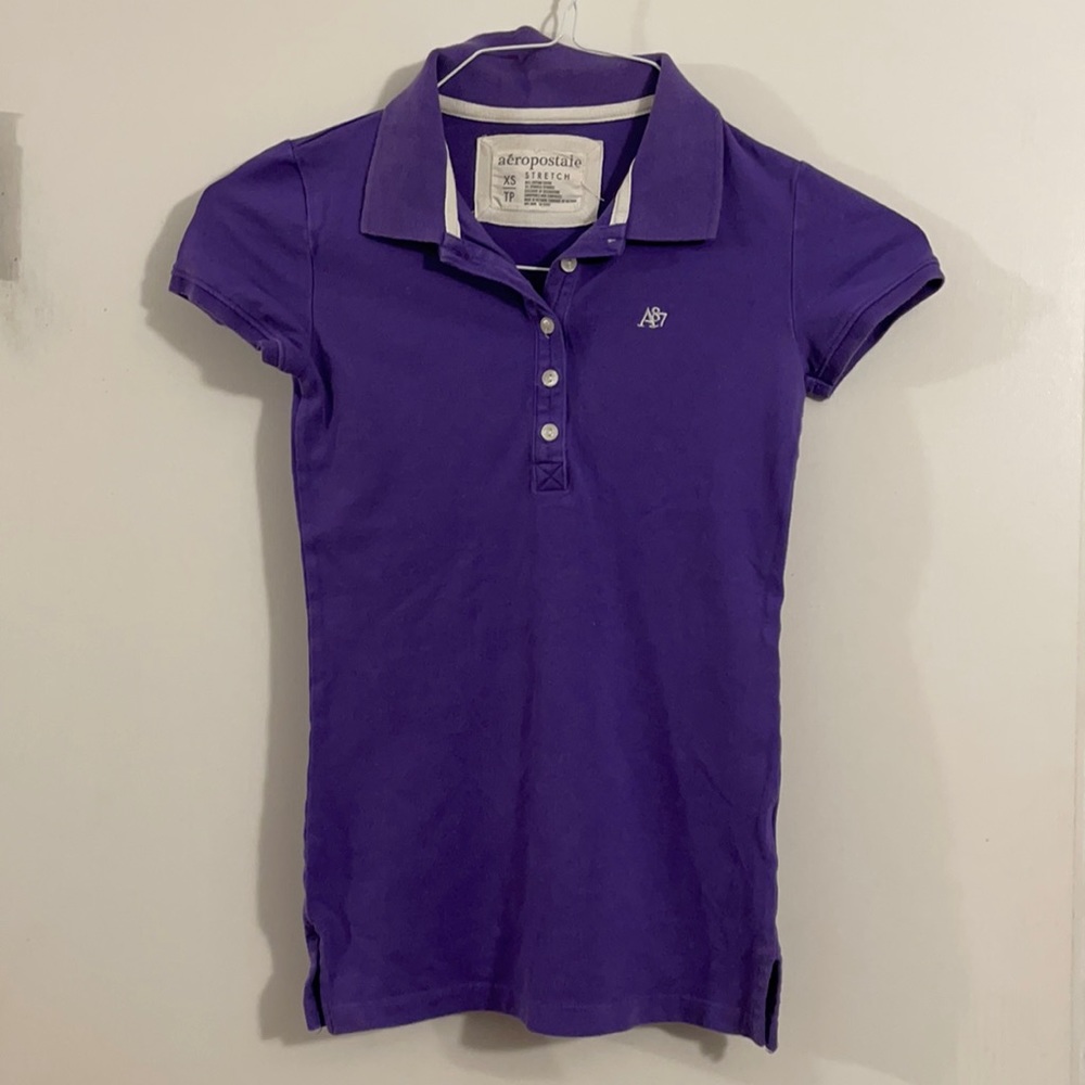 Aeropostale polo top sz XS